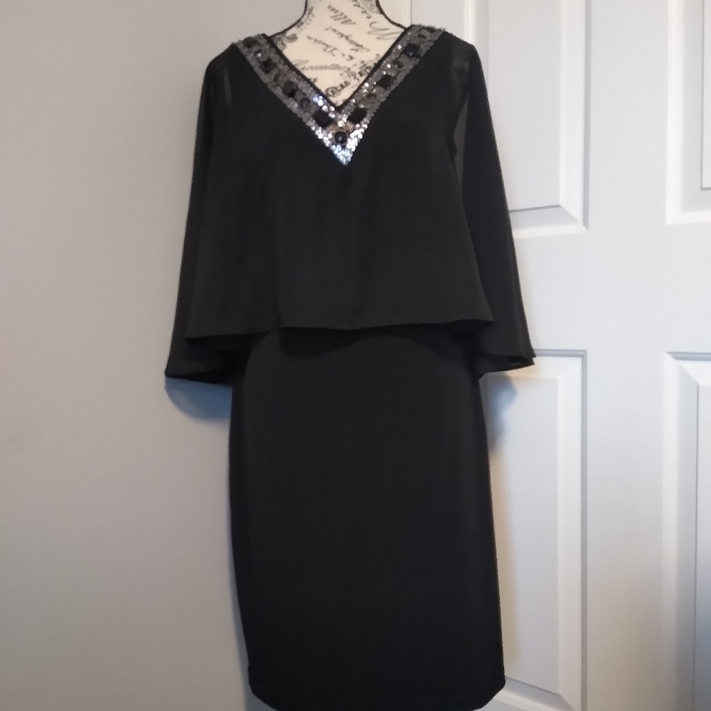 Sangria Popover Body-Con Dress